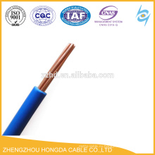 Изолированный провод PVC твердой стренги медный проводник электрический провод 1.5 2.5 4 6 10 16 25 35 50